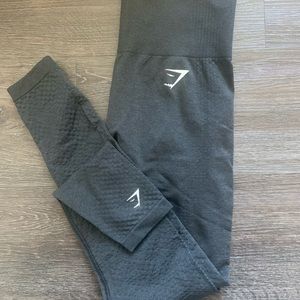 Gymshark Black Marl Vital seamless